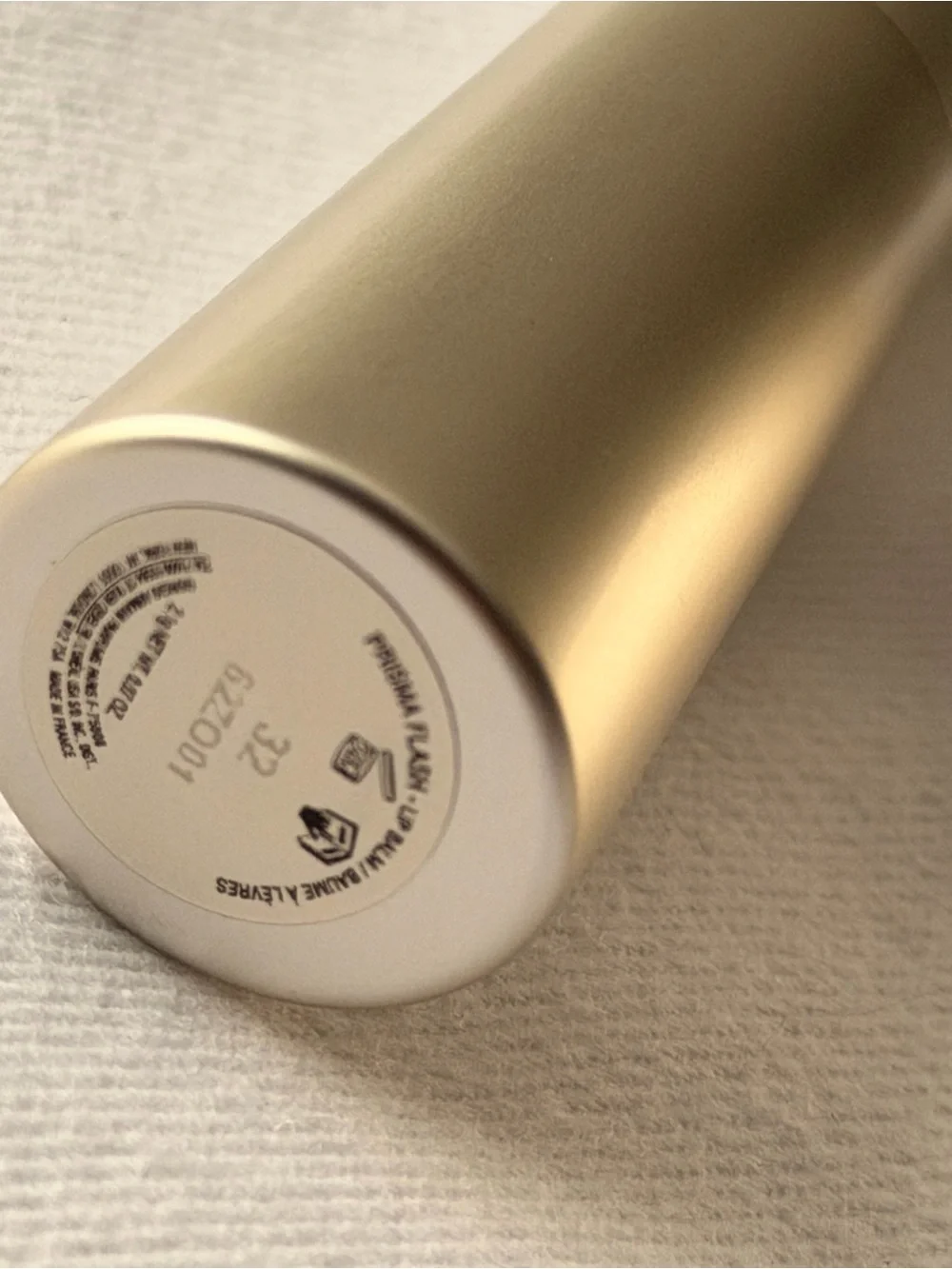 Giorgio Armani Prisma Flash Lip Balm - Sugar Flash 32 (Pink, Gold Tube)